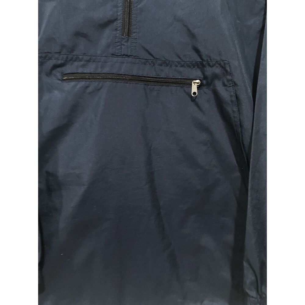 Charles River Apparel Youth XL 18/20 Windbreaker Jacket Blue Lightweight Hoodie - Picture 7 of 10